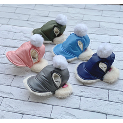 Шапочка для собак "POM", голубая