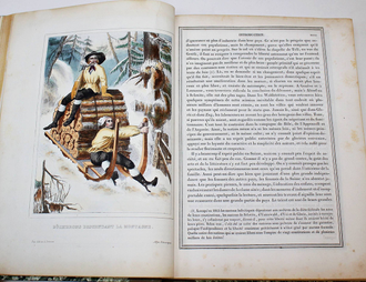 Живописные Альпы. Описание Швейцарии. В 2-х частях. [На фр. яз.].  Paris: Delloye, 1837-1838.