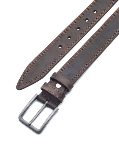 Ремень мужской 35 мм CW-k-0033 НУБУК