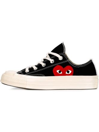 Кеды Converse Comme des GARÇONS play черные низкие в Омске