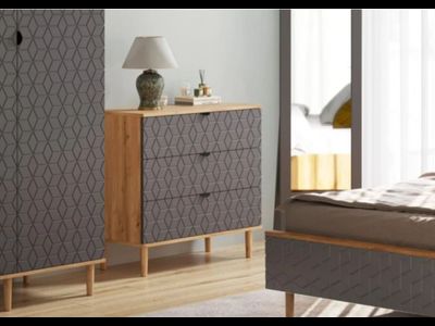 Спальня Денвер дуб вотан/графит