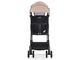 Коляска прогулочная Nuovita Ritmo Beige, Nero/Бежевый, Черный
