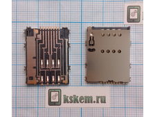 Коннектор SIM-карты №36 Samsung S5250, P6800, P6810, P5100