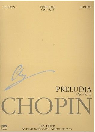 Chopin, Frédéric. Preludes for piano. National Edition vol.7 A 7
