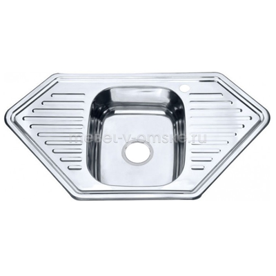 Мойка врезная угловая PREMIAL PL9550B