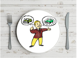 Тарелки Fallout, Фоллаут