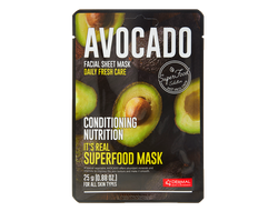 Dermal It's Real SuperfoodMask [AVOCADO] / Dermal Маска для лица с авокадо (25 г)