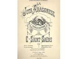 Saint-Saens - Jota aragonese Op.64