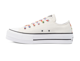 Кеды Converse Chuck Taylor All Star Floral Platform Print Low Top белые