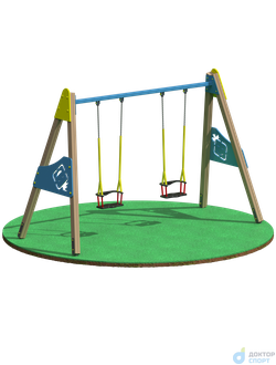 Качели «Трапеция двойная»