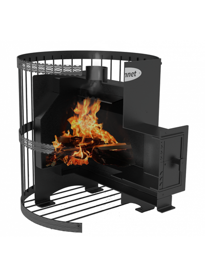 Печь банная Kennet Оптима 14 сетка