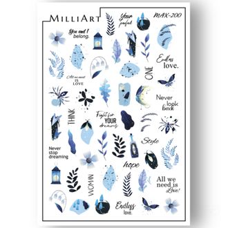 Слайдер-дизайн MilliArt Nails MAX-200