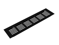 Решетка вентиляционная VENTA  60*245 в цвете черный (13.0191) AQ