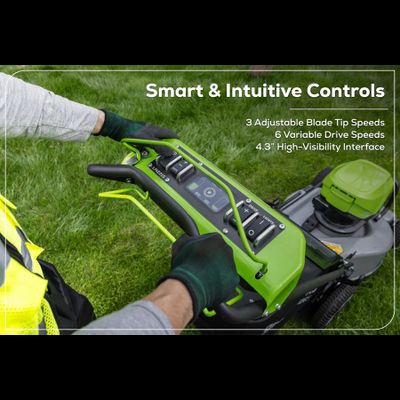 Аккумуляторная газонокосилка Greenworks LM221S Optimus