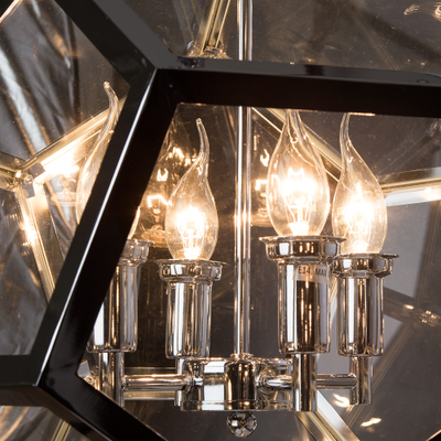 Люстра подвесная Divinare POLIEDRO 2020/02 SP-4