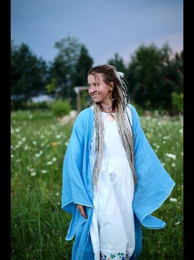 Накидка-кимоно «Жар-птица»