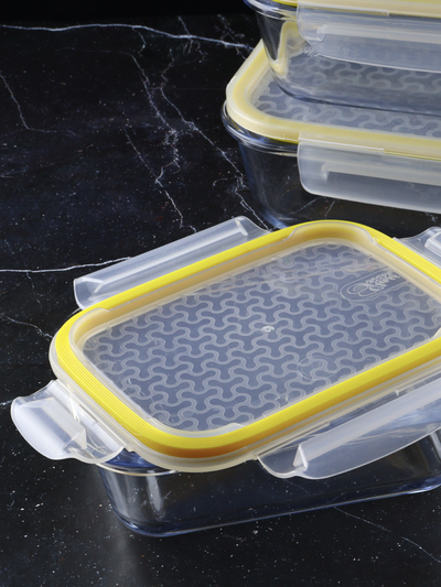 Жаропрочные контейнеры, желтый