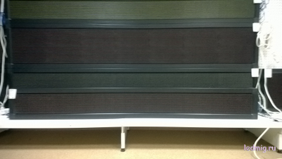 Электронное табло «бегущая строка» 210*1970 красные диоды