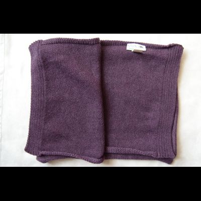 Сиреневый шарф вязаный Италия Vizio 4502