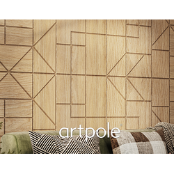 Гипсовая панель SPLIT platinum артикул M-0086-pl