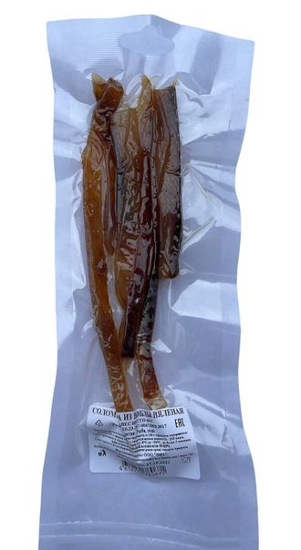 Рыбная соломка ВОБЛА вяленая, ТМ VITFISH, в упаковке 40 гр.