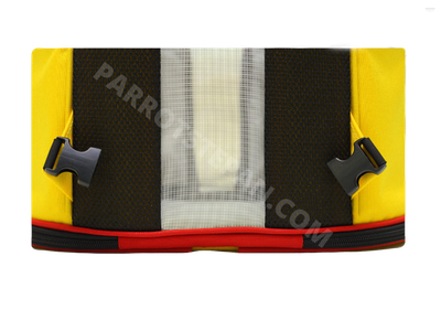 Рюкзак-переноска прогулочный для мелких и средних попугаев.