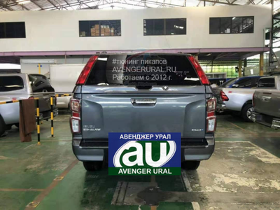 Стальный кунг Sammitr SUV Plus V4 на новое поколение Isuzu D-max с 2012 года выпуска от АвенджерУрал
