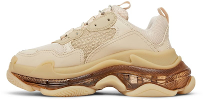 Balenciaga Triple S Sneaker Clear Sole Nude