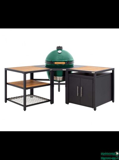 Модуль Big Green Egg угловой, базовый, EGG Frame для гриля L, цвет черный, 128775