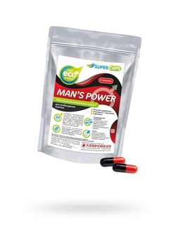 Капсулы для мужчин Man's Power+Lcamitin с гранулированным семенем - 1 капсула