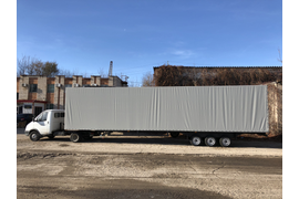 ГАЗ .СЕДЕЛЬНЫЙ ТЯГАЧ С ПОЛУПРИЦЕПОМ