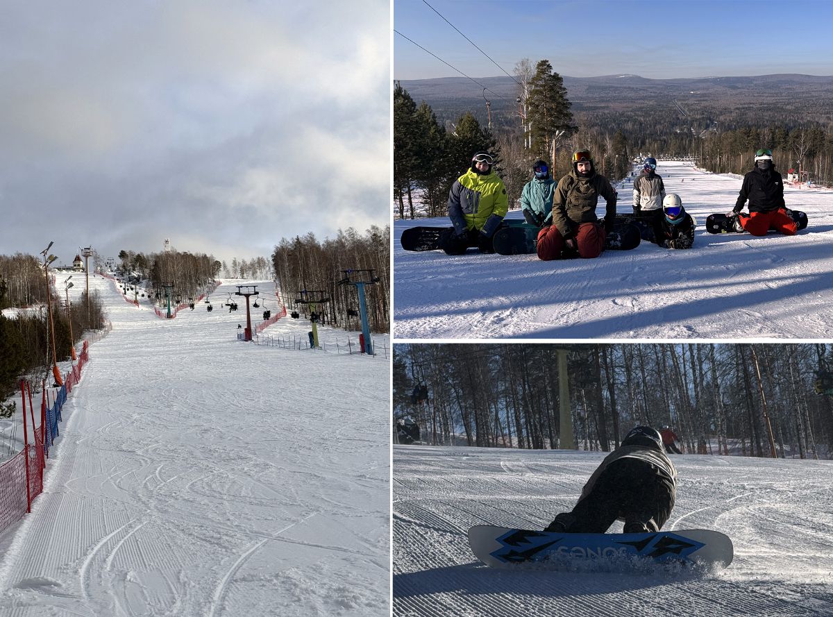 Карвинг и катание на Ежовой