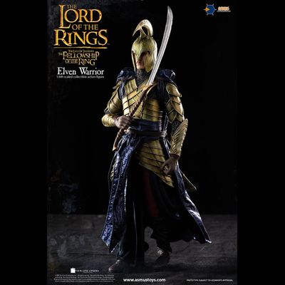 Эльфийский воин ("Властелин Колец") - Коллекционная ФИГУРКА 1/6 scale THE LORD OF THE RINGS SERIES  ELVEN WARRIOR (LOTR027W) - Asmus Toys