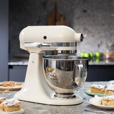 Планетарный Миксер KitchenAid ARTISAN 4.8л., кремовый, 5KSM185PSEAC