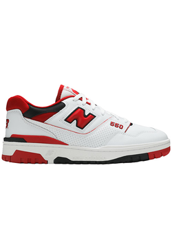 New Balance 550 White Team Red