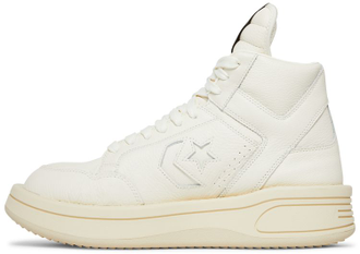Кроссовки Rick Owens x Converse DRKSHDW TURBOWPN Mid Egret