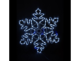 Снежинка световая 65см фигура из дюралайта с мерцанием казань