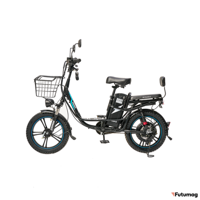 Электровелосипед Minako V.8 Pro черный