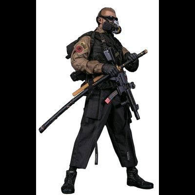 Самурай Сакифудзи Крейг - Коллекционная ФИГУРКА 1/6 scale EXTREMEZONE Samurai SAKIFUJI CRAIG (EBS001) - DAMTOYS