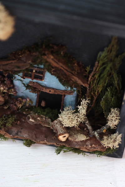 Новогодняя эко-картина № 1179