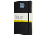 Блокнот Moleskine Expanded Soft (клетка), Large, черный