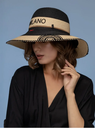 Шляпка соломенная Нельси (копия)