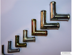 Трубка уголок 10х10мм металл.угол-90гр., арт. 20000111, цена за 10 шт.