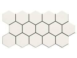 Керамический гранит Hex Snow 265x51 матовая