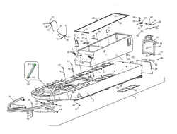 Корпус короткий нового. обр. (высокое и наклонное основание сиденья н.о.)