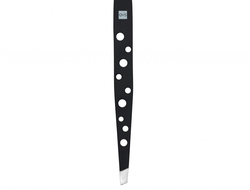 Пинцет для бровей QVS 10-1203 со скошенными кончиками