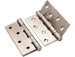 Петли дверные 4BB Никель матовый