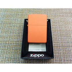 Зажигалка бензиновая Zippo оранжевая 231