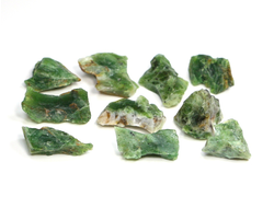 Опал зеленый в ассортименте, Казахстан (15-20 мм, 1-1,5 г) №22898