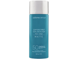 Colorescience Sunforgettable Total Protection Face Shield Matte SPF50 - Cолнцезащитный крем для лица с матирующим эффектом